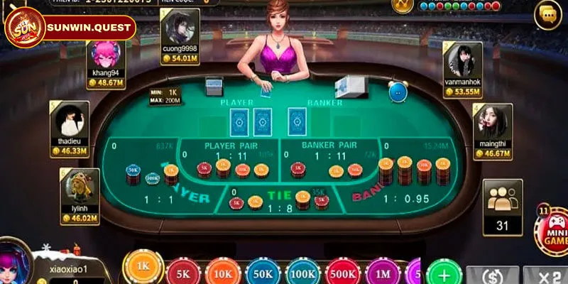 Baccarat Kim Tài Sunwin - Game Bài Hấp Dẫn Nhất 2025