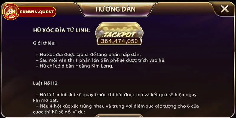 Hướng dẫn tân binh chơi Xóc Đĩa Tứ Linh Sunwin