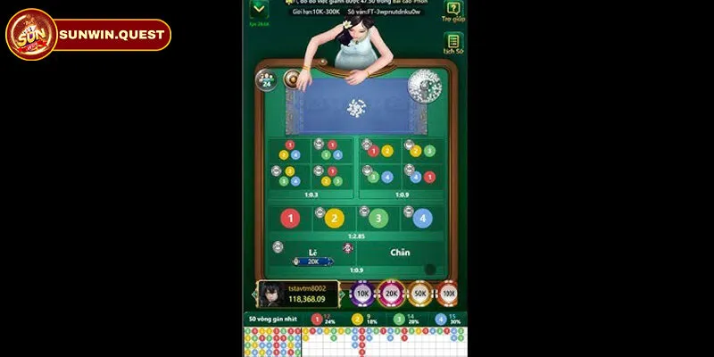 Hướng dẫn tham gia Fantan tại cổng game Sunwin